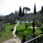Scorcio sul giardino