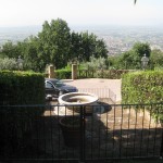 La vista sulla vallatta